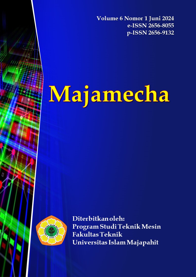 					Lihat Vol 6 No 1 (2024): Majamecha
				